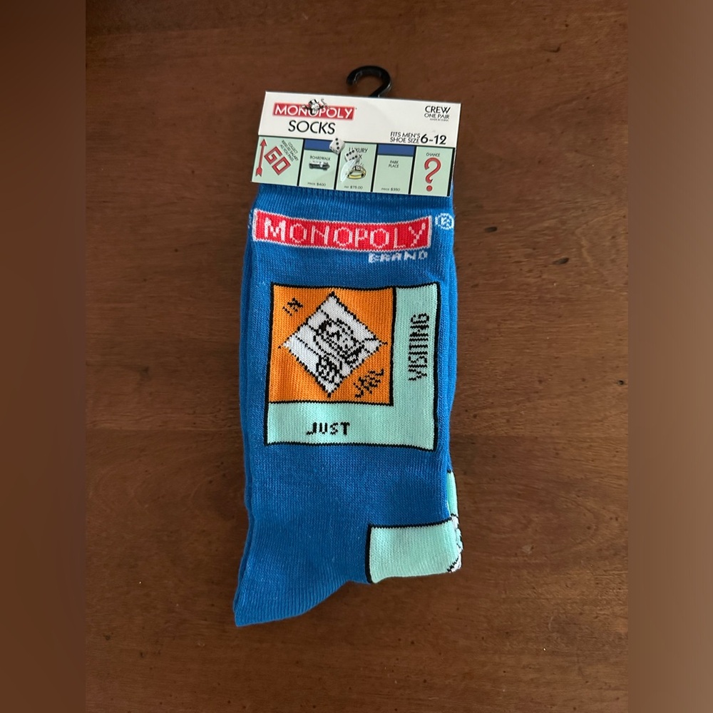 🌵3/$15 Monopoly crew socks ( see description)